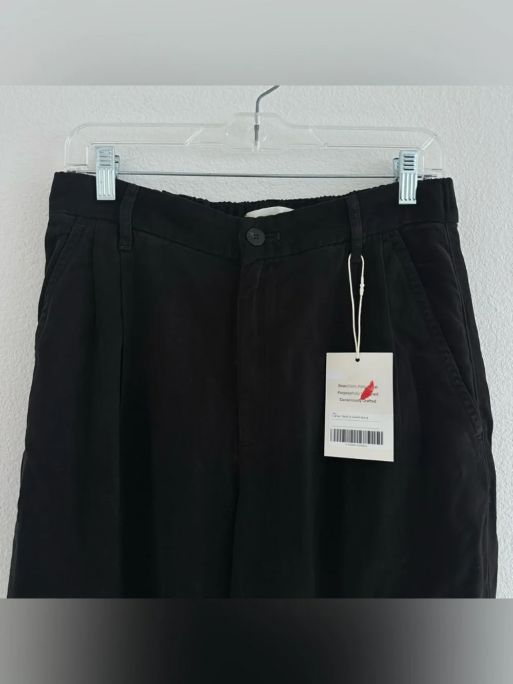 Everlane The Trouser in Buttersoft in Black Size: 8, NWT